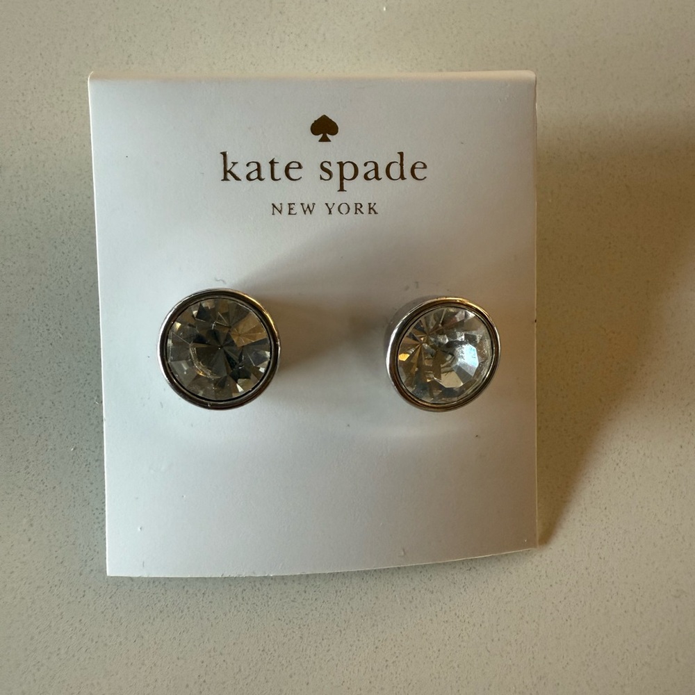 Kate spade “diamond” studs